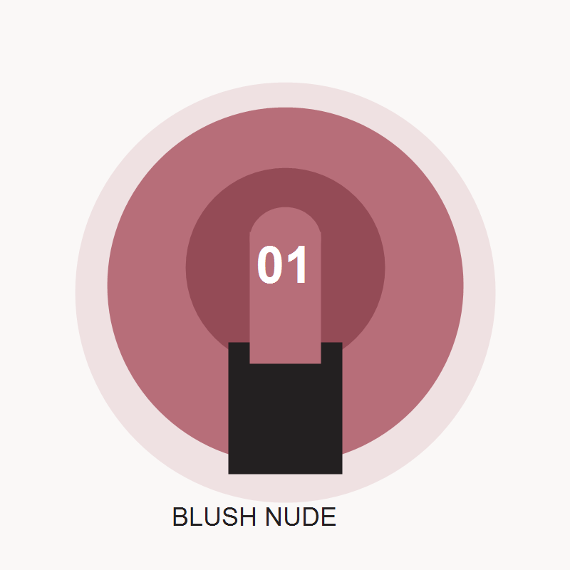 Blush nude private label shade direction